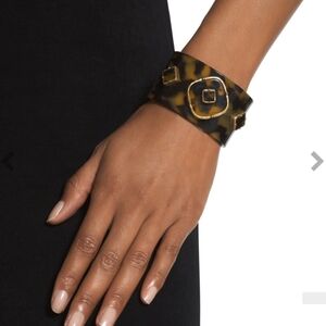 Chico's Sienna Tortoise Shell Cuff